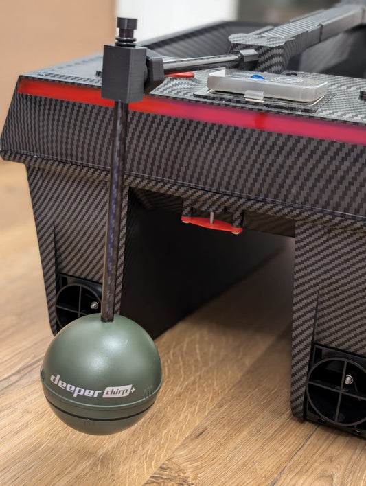 CatchX Black Samurai Screw Deeper Bait Boat arm mount