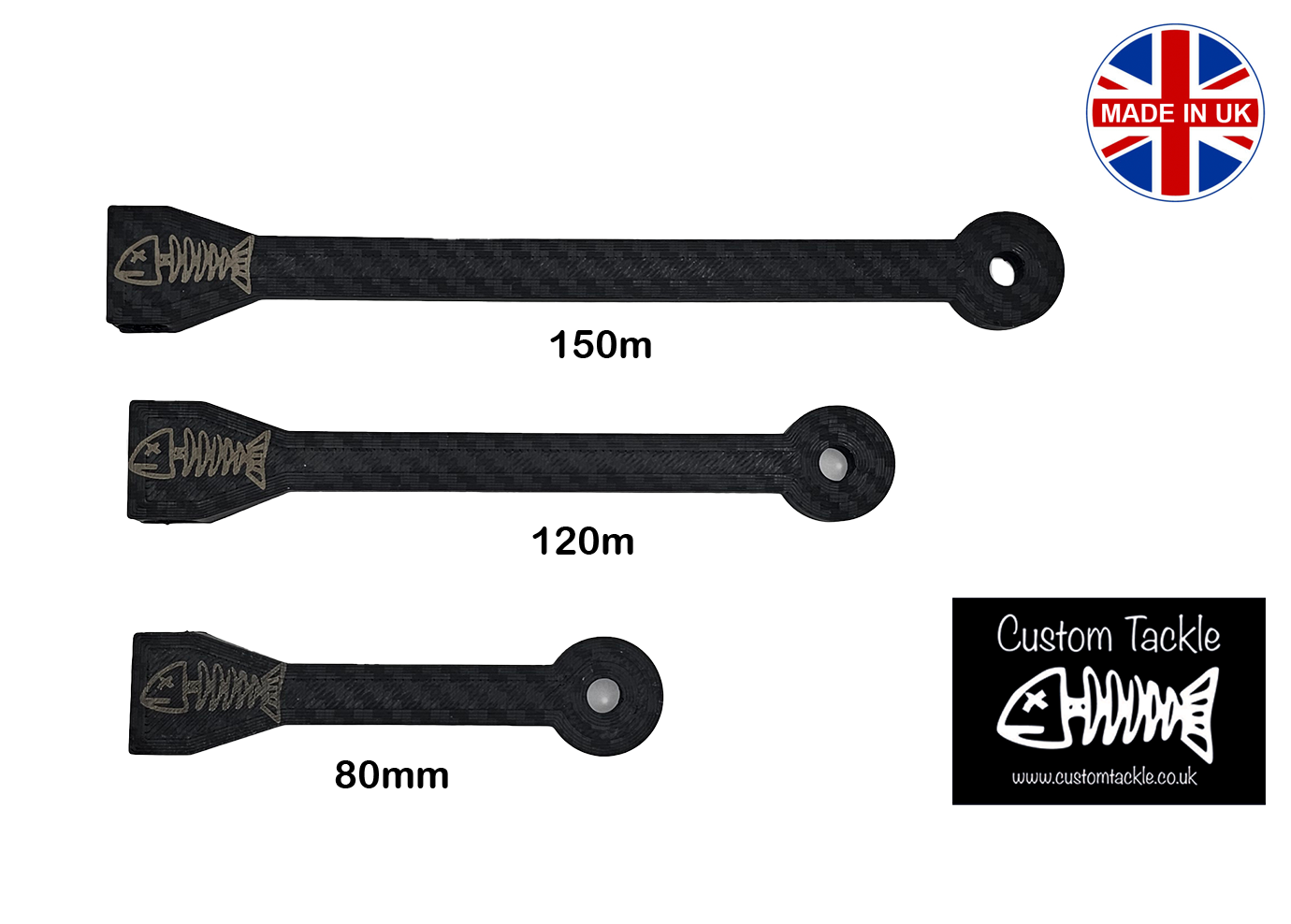 Replacement Arms For universal Bait Boat Deeper Mounts