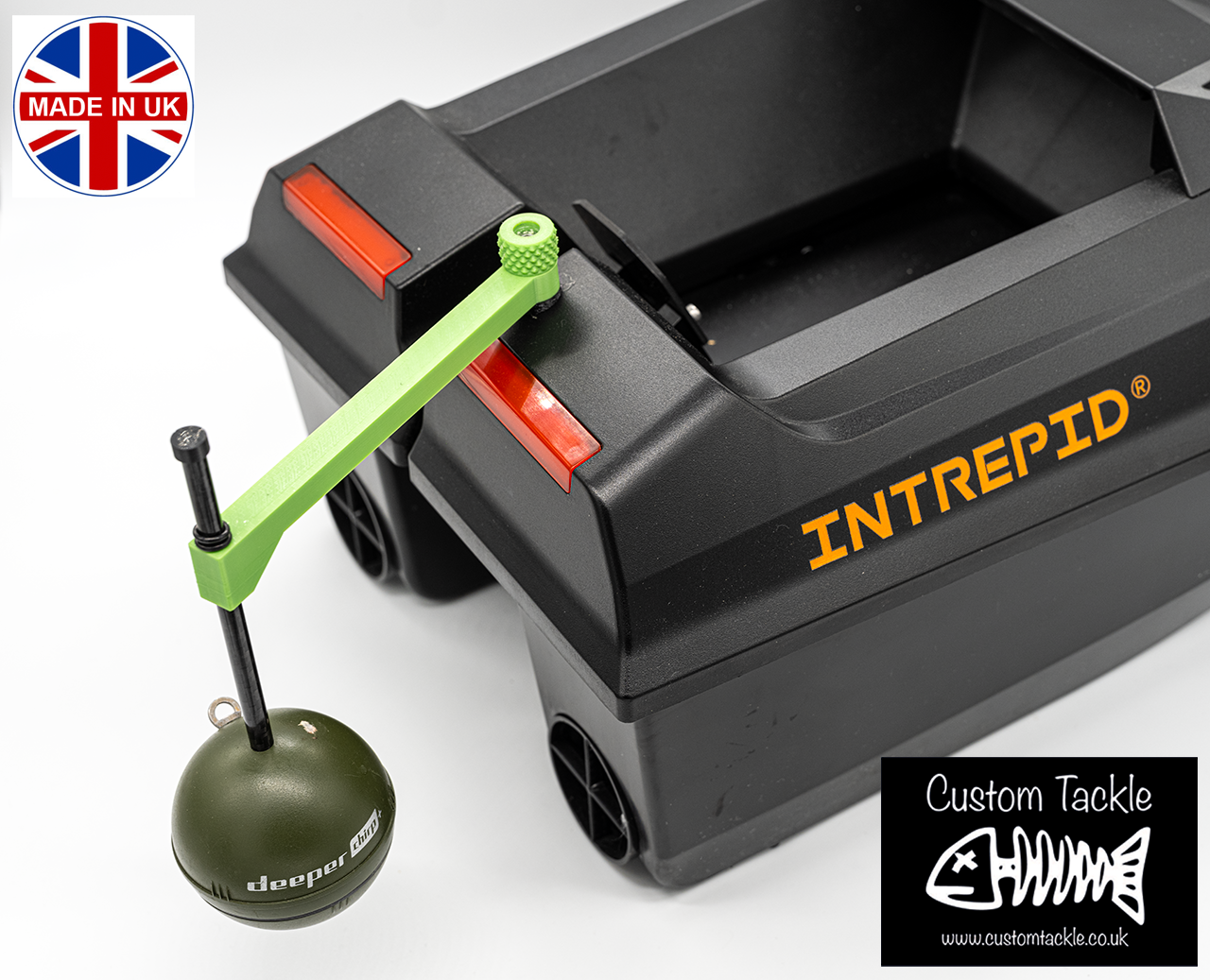 Rear Screw fixing INTREPID /  Rippton Catchx  REAR Deeper / Deeper start Bait Boat arm / mount